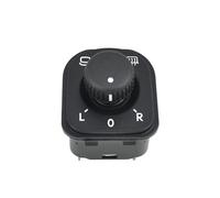 CNMNDE Interruptor de control de espejo, compatible con VW, compatible con Jetta Golf 5 6 Tiguan Passat B6 CC, compatible con SEAT, Alhambra interruptor de control de ajuste del espejo