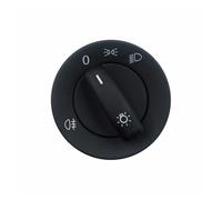 CNMNDE Interruptor de control de luz antiniebla delantera, compatible con Skoda, Octavia II 2004-2013 1Z0941431K. interruptor de activación de la luz antiniebla