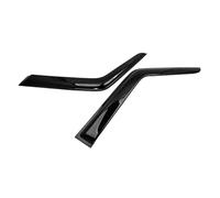 CNMNDE Juego de 2 protectores contra la lluvia for ventanas laterales coche, Compatible for Toyota Land Cruiser Ute 70, 75 deflectores de viento y lluvia