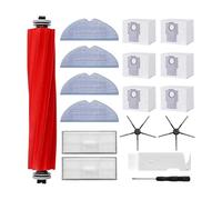 CNMNDE Juego de Accesorios Limpieza, Compatible con Roborock S7 Pro Ultra MaxV, 6 Bolsas for Polvo Cepillo Principal y Filtro