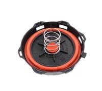 CNMNDE Tapa de válvula PCV, compatible con BMW, E46, E81, E87, LCI, E90, E45, F46, 320si, 11127568579, kit diafragma 75 mm Kit de mantenimiento de tapa de culata PCV
