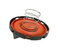 CNMNDE Tapa de válvula PCV con membrana for reparación automóviles, compatible BMW N57, N57Z, Serie 3, X3, 11128515745, 11127823181 Kit de mantenimiento de tapa de culata PCV