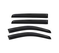 CNMNDE Visera antilluvia for ventana Compatible for Ford, Ranger 2012-2022, Wildtrak Raptor T6 T7 T8 XL XLT PX PX2 PX3, doble deflectores de viento y lluvia