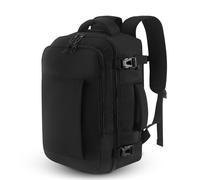 CNMTCCO Mochila Viaje Cabina Avion 40x20x25 Mochilas Cabina para Ryanair Mochila de Viaje Mujer Hombre Equipaje de Mano Pequeñas Mochila 20L con Orificio De Carga Y Bolsillo Antirrobo