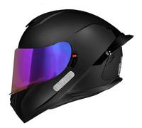 CNNGU Casco De Motocicleta, Casco Modular De Cara Completa, Cascos De Motocicleta Integrales Modulares Plegables Aprobados por La ECE con Doble Lente, M ~ XL