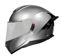 CNNGU Casco De Motocicleta, Casco Modular De Cara Completa, Cascos De Motocicleta Integrales Modulares Plegables Aprobados por La ECE con Doble Lente, M ~ XL