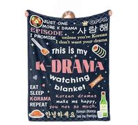 cnnouart Regalos de drama coreano para mujeres, adolescentes y niñas, manta de merchandising K Drama para mujeres, mantas de franela para amantes del kdrama (130 x 150 cm)