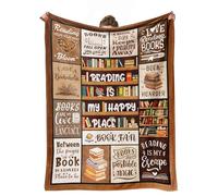 cnnouart Regalos para amantes de los libros para mujeres, regalos del club de lectura para lectores de libros (100 x 130 cm)