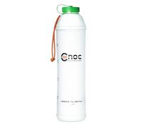 Cnoc Outdoors Vesica - Botella plegable (42 mm, 1 L), color verde