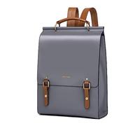Cnoles Mochila de Mujer Bolsos de Mochila Bolso de Mochila Elegante Mochilas de Cuero Casual Antirrobo Mochila Mochila Mochila Daypack Mujer Casual para Escuela Viaje Trabajo Compras, gris, L