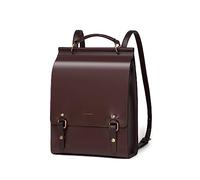 Cnolés - Mochila de piel para mujer, elegante, impermeable, antirrobo, para ordenador portátil, Marrón-1745l, M-1745, Casual