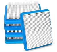 Cnornus 5 piezas filtro de aire cortacésped elemento filtrante de recambio para BS 491588s 4915885 399959, cortacéspedes y tractores eléctricos