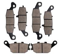 Cnornus Pastillas de Freno Delanteras Y Traseras para Suzuki DL 650 Vstrom DL 650 V-Strom Expedition Traveller ABS 2009-2011 DL 650 Vstrom XT Adventure ABS 2012-2016 DL 650 K/AK/AL V-Strom 2004-2016