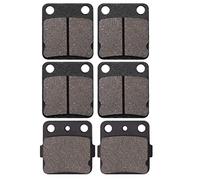 Cnornus Pastillas de Freno Delanteras y Traseras para YAMAHA YFM 350 Wolverine F1995-2005 YFM 350 Warrior 1989-2004 YFZ 350 Banshee 1988-2009 YFS 200 Blaster (R/S/T/V) 2003-2006