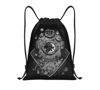 CNQPJKYAQ Bolsas de cordón para Buceo Personalizadas para Hombres Plegables para Deportes para Gimnasio Mochilas Ocultas para olvido Mochilas de Almacenamiento para Entrenamiento