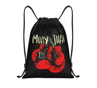 CNQPJKYAQ Mochila de Guantes de Muay Thai con cordón, Mochila Deportiva para Hombres para Hombres, Bolsa portátil para Boxeo de Boxeo, Bolsa de Entrenamiento para Boxeadores