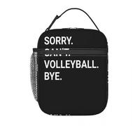 CNQPJKYAQ Perdón, ¿Puedo Voleibol Adiós? - Divertido Voleibol Una Bolsa de Almuerzo