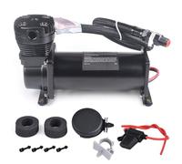 CNRAQR Compresor de aire universal de 200 PSI 12 V 3/8 NPT resistente para bocina de coche/suspensión neumática con adaptador NPT de 1/4