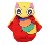 Cnrfeoap Disfraz de transfiguración para perros pequeños, disfraz de Halloween, para fiesta de Halloween, sudadera de forro polar para perros pequeños, disfraz de cosplay ajustable