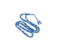 Cnrfeoap Durablity Tasbih - Rosario de acrílico para musulmanes, 99 cuentas, portátil, para meditaciones, práctica espiritual, compacto, apto para viajes, musulmanes, talla única, como se describe
