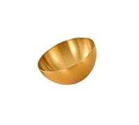 Cnrfeoap Elegante cuenco de acero inoxidable para entusiastas de la cocina, reutilizable, mezcla de ensalada para mejorar tu comedor, accesorios de cocina de regalo