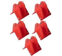 Cnrfeoap Paquete de 5 protectores de cuerda gruesa antiabrasión, dispositivos fijos para altitudes elevadas, accesorios de escalada, anclajes de cuerda de tipo pesado