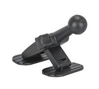 Cnrfeoap Soporte adhesivo de cabeza ajustable de 17 mm para teléfono de coche con agarre estable para salpicadero y adaptador de bola de escritorio