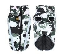 Cnrfeoap Traje de invierno impermeable para perros, resistente al viento, fácil de llevar, disfraz de invierno grande