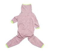 Cnrfeoap Traje elástico de poliéster con diseño de cuatro patas, antiadherencia al pelo, para mascotas activas, elegante y cálido