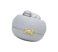 Cnrfeoap Urna de cremación de resina para mascotas, para perros y gatos, caja conmemorativa para pérdida de recuerdos, piel, dientes, cenizas, conservación de resina