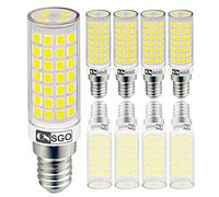 CNSGO Bombillas LED Maíz E14 Blanco Frío 6000K, 700 Lúmen, 6W Equivalente a 55W Bombilla Halógena, Paquete de 4, Bombilla Ahorro de Energía AC 220-240V Sin Parpadeo, Ángulo de Haz 360°, No Regulable