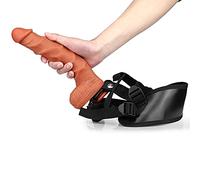 Cønsolådor Realistico con Ventosa Fuerte, Doble Capa Cønsolådor Ŝexừal de Ŝiliçona Elástica, Đildø Realista Ānaleş Peņe Cock Dong Juĝueťes Ŝexừalẹs para Måsturbaçioņ Mujeres