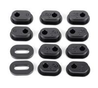 CNszlan 1 juego de ajustador de tensión de cadena de aluminio 7075 para motocicleta LOSI 1/4 Promoto-MX (negro)