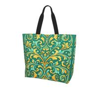 CNTDBU Arabesque Vine - Bolsa de compras grande para mujer, ligera, resistente al agua, para el trabajo, viajes, uso diario