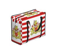 CNTDBU Bandera del Senado de Bremen - Bolsa de compras resistente al agua, reutilizable, con cremallera, bolsa de almacenamiento plegable para viajes, picnic