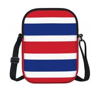 CNTDBU Banderola pequeña con diseño de bandera de Costa Rica, monedero ligero con cremallera para mujer, impermeable, casual, para viajes, cartera de teléfono