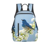 CNTDBU Blue Bird Art - Mochila ligera e informal de gran capacidad