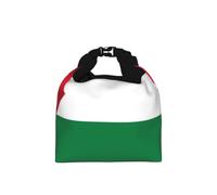 CNTDBU Bolsa de almuerzo enrollable con la bandera de Palestina para el trabajo, bolsa térmica con tamaño ajustable, portador de alimentos a prueba de fugas para uso diario
