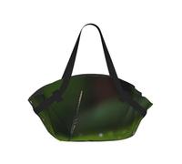 CNTDBU Bolsa de manta de picnic 2 en 1 con insectos en hojas, plegable, impermeable, redonda, para parque de playa, bolsa portátil de camping con bolsillos de almacenamiento para aventuras al aire
