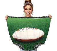 CNTDBU Bragas blancas de rugby para mujer, divertido regalo de broma, ropa interior de gran tamaño, pantalones grandes novedosos para despedida de soltera, intercambio secreto de Papá Noel