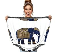 CNTDBU Bragas de abuela con espalda de mandala de elefante para mujer, divertido regalo de broma, ropa interior de gran tamaño, pantalones grandes novedosos para despedida de soltera, intercambio