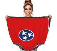 CNTDBU Bragas de abuela con la bandera del estado de Tennessee para mujer, divertido regalo de broma, ropa interior de gran tamaño, pantalones grandes novedosos para despedida de soltera, intercambio