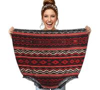 CNTDBU Bragas étnicas de abuelita para mujer, divertido regalo de broma, ropa interior de gran tamaño, pantalones grandes novedosos para despedida de soltera, intercambio secreto de Papá Noel, color