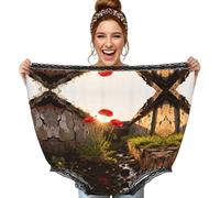 CNTDBU Bragas para mujer con diseño de flor de gabardina para mujer, divertido regalo de broma, ropa interior de gran tamaño, pantalones grandes novedosos para despedida de soltera, intercambio