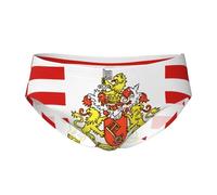 CNTDBU Calzoncillos triangulares para hombre, diseño de bandera del Senado de Bremen, ropa interior suave y elástica y transpirable con bolsa, cintura sin etiquetas, absorbe la humedad para uso diario