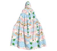 CNTDBU Capa con capucha Dreamy Colors para adultos, para fiesta de cosplay | Capucha de gran tamaño. Sin cremallera. Tela suave que no pica. Para fiestas, cosplay, eventos.