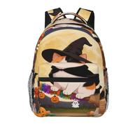 CNTDBU Cool Cat - Mochila ligera e informal para adultos, mochila de viaje de gran capacidad con correas acolchadas, bolsa de viaje resistente al agua