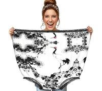 CNTDBU Crane Pine Branch - Bragas para mujer, divertido regalo de broma, ropa interior de gran tamaño, pantalones grandes novedosos para despedida de soltera, intercambio secreto de Papá Noel, color