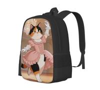 CNTDBU Dancing Cat - Mochila ligera e informal de gran capacidad