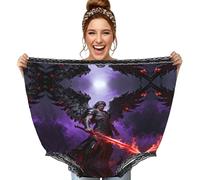 CNTDBU Dark Angel Wings - Bragas de abuela para mujer, divertido regalo de broma, ropa interior de gran tamaño, pantalones grandes novedosos para despedida de soltera, intercambio secreto de Papá Noel